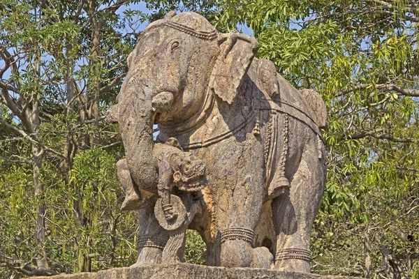 Elefante de pedra — Fotografia de Stock