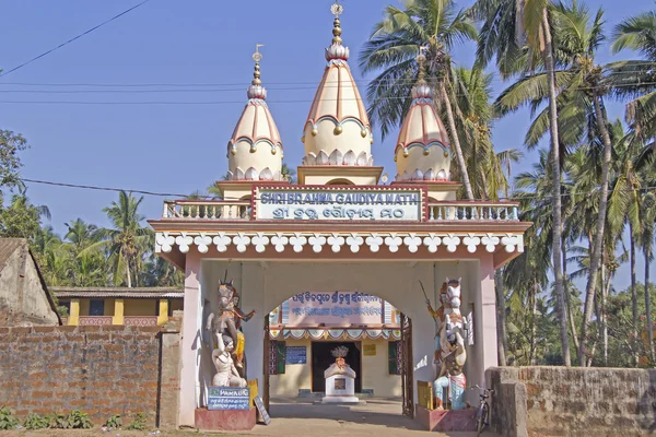 Shri brahma gaudiya mathematischer Tempel — Stockfoto