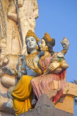 Lakshmi ve Vişnu