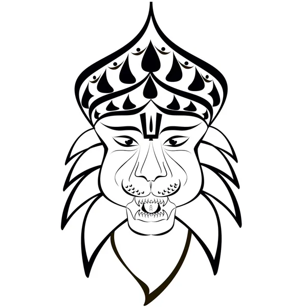 Shri Nrisimha — Image vectorielle