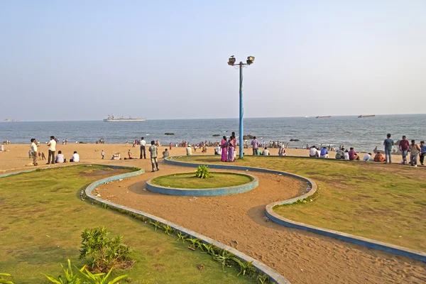 Ramakrishna stranden i Visakhapatnam — Stockfoto