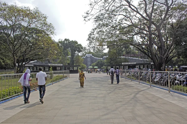 Ingresso allo zoo di Chennai — Foto Stock