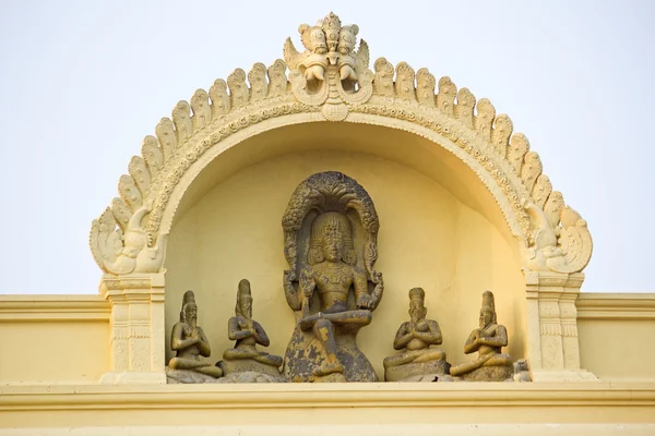 Detalhe do templo hindu em Kanyakumari — Fotografia de Stock