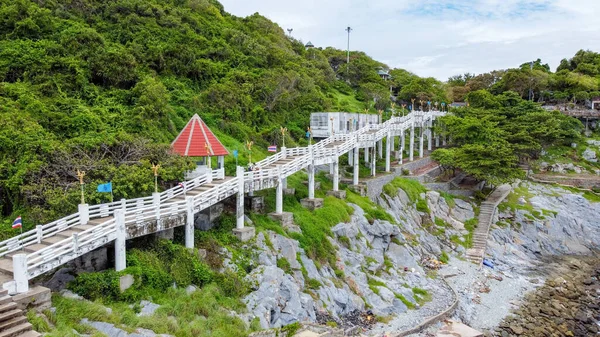 Isla Koh Sichang Chonburi Tailandia Septiembre 2021 Zona Chong Isariyabhorn — Foto de Stock