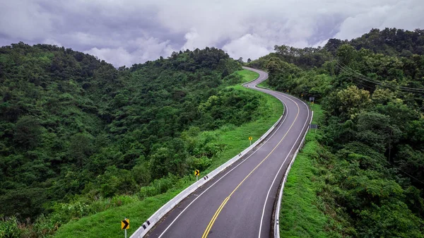 Carretera Camino Del Cielo Root 1081 Sobre Cima Las Montañas — Foto de Stock