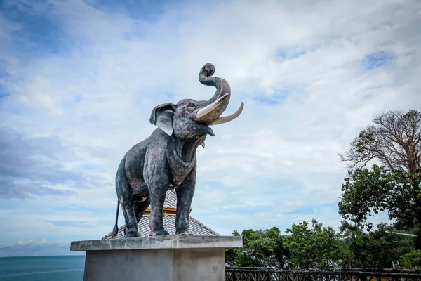 Província Nakorn Sri Thammarat Tailândia Outubro 2021 Ocean Road Praia — Fotografia de Stock