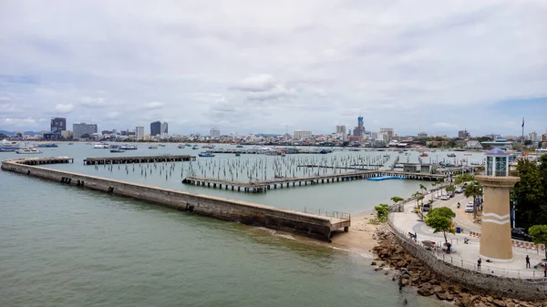 Beautiful Aerial View Bali Hai Pier Famous Place Main Pier — 图库照片