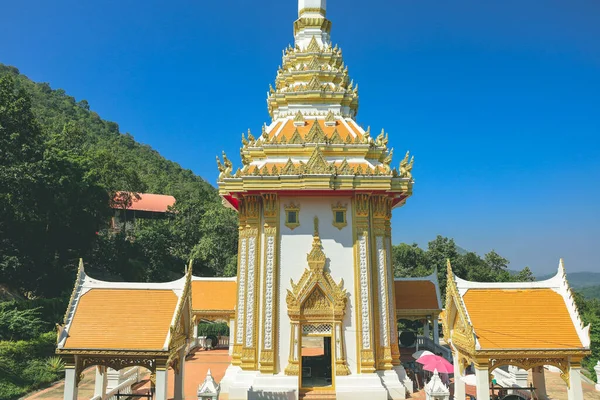Loei Thajsko Prosinec 2021 Wat Phra Buddhabat Kwai Ngen Nebo — Stock fotografie