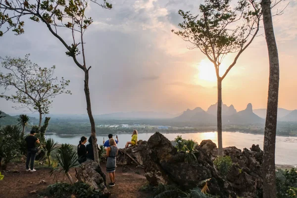 Phu Sub Lek Lopburi Thajsko Květen 2022 Dobrodružství Turisté Jsou — Stock fotografie