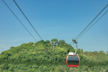 Tayland, Hatyai 'deki Hat yai Belediye Parkı' nda Buda 'ya tapanlarla.. 
