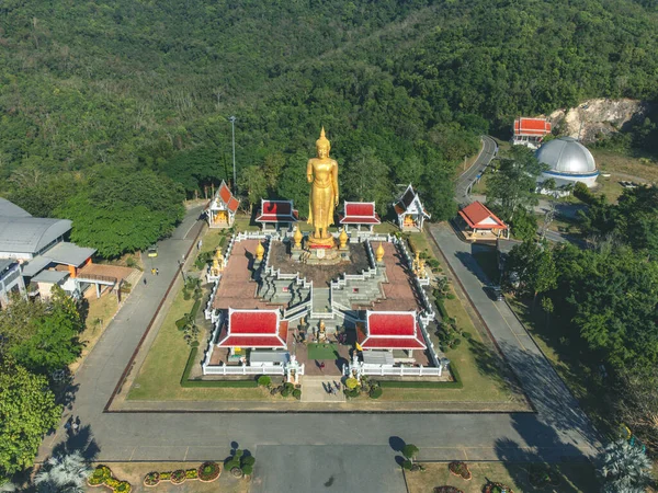 Hat Yai Městský Park Hatyai Thajsko Oddanými Uctívání Buddhy — Stock fotografie