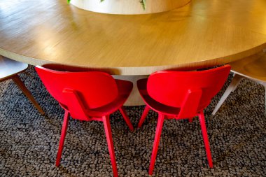 Area of Co-Working Space on social distancing with a luxury comfortable design for work as free and relax at True digital park , Thailand