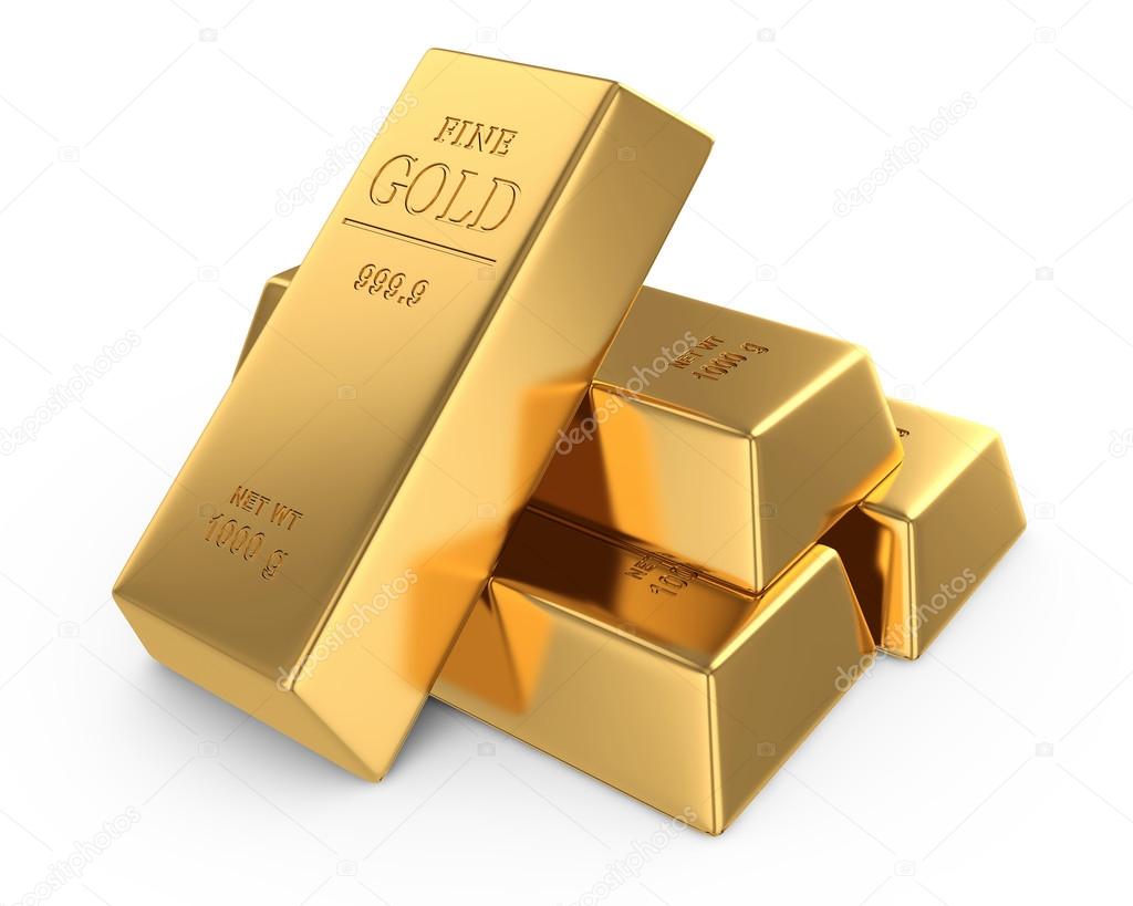 Gold bars concept