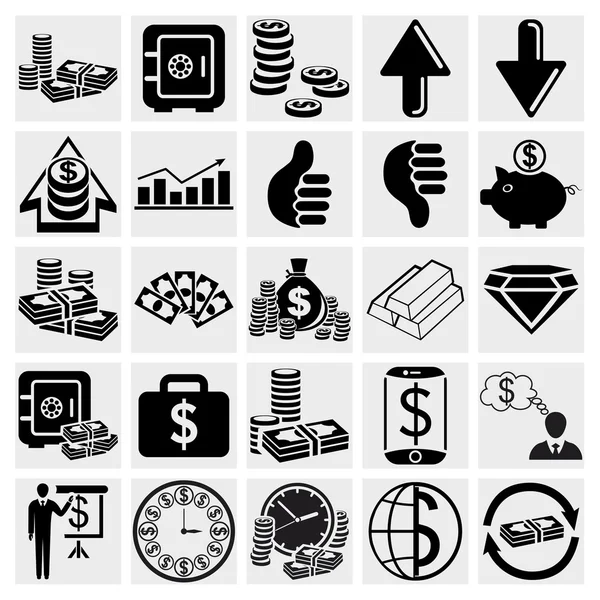 Banking, Business, Finance, Management and human resources set — Stock Vector