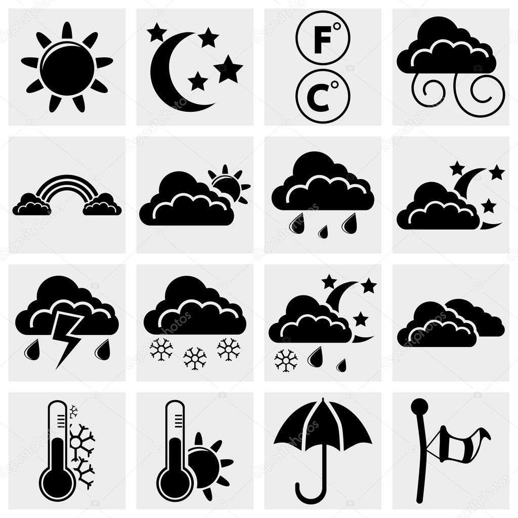 Weather Icons Set