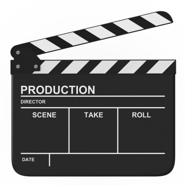 Clapper board clipart