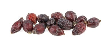 Kurumuş dikenli böğürtlen beyaz arka planda izole