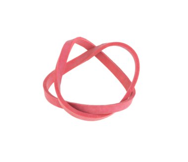 Beyaz arka plan üzerinde izole renkli lastik top