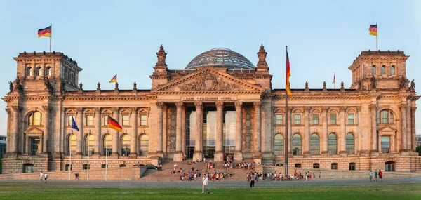 Berlin Germany July 2010 Reichstag Building Neo Renaissance Parliament Building — Stock Photo, Image