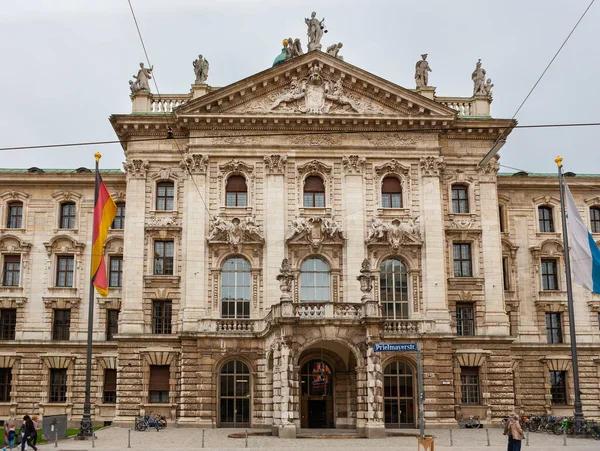 Munich Germany July 2011 Justizpalast Palace Justice Neo Baroque Courthouse — Stock Photo, Image
