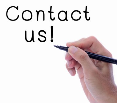 Bizimle irtibata geç.