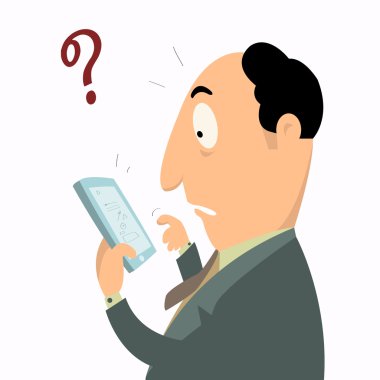 akıllı telefon ile karışık