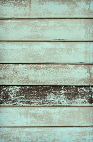 Vintage wood wall panel in blue — Stock Photo, Image