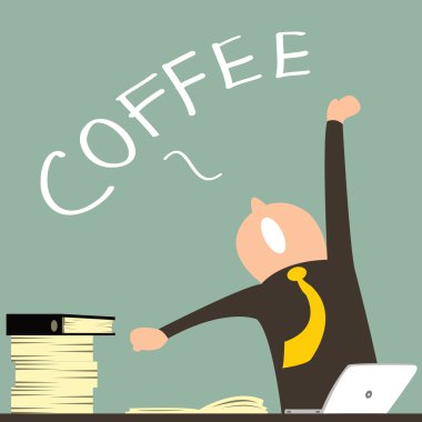 Coffee please clipart