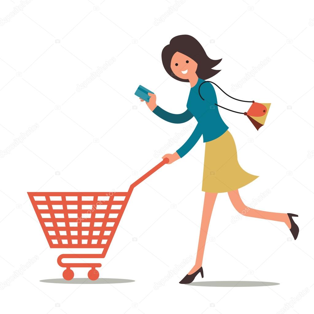 shopping woman