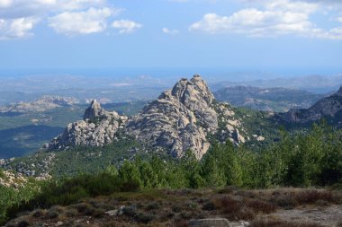 Monte Limbara Görünümü