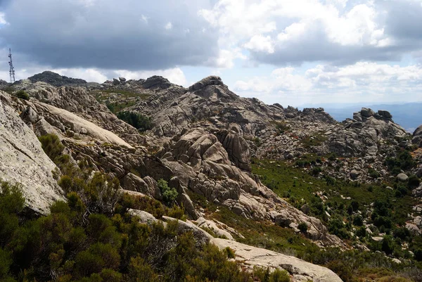 Widok Monte Limbara — Zdjęcie stockowe