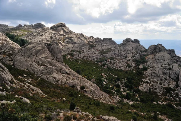 Vista Monte Limbara — Foto de Stock