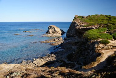 Porto Palmas sahili manzarası