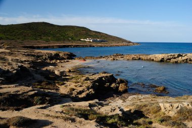 Porto Palmas sahili manzarası