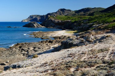Porto Palmas sahili manzarası