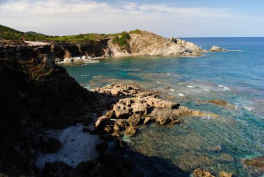 Porto Palmas sahili manzarası