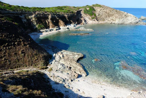 Άποψη Της Παραλίας Cala Ebi Dozzi — Φωτογραφία Αρχείου