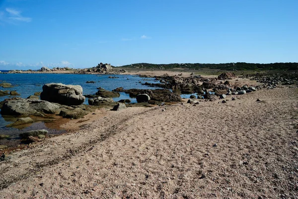 Punta Francesi Plajı Manzarası — Stok fotoğraf