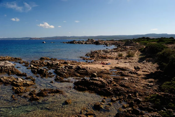 Blick Auf Die Küste Von Punta Francesii — Stockfoto