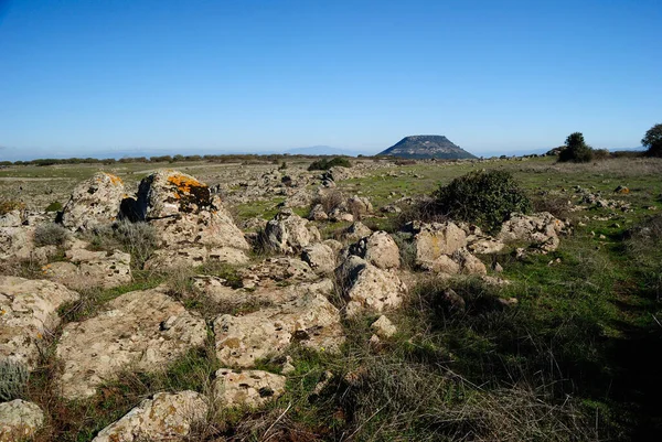 Widok Monte Pelao Tle Monte Santo — Zdjęcie stockowe