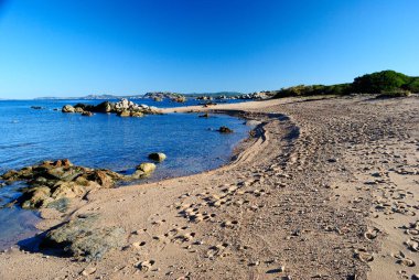 Rio di Li Saldi plajı manzarası