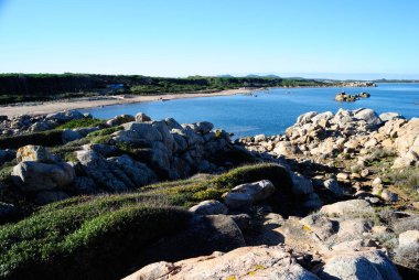 Rio di Li Saldi plajı manzarası