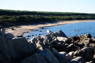 Tavanatu plajı manzarası