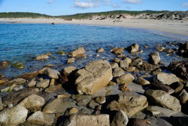 Rena Maiori plajı manzarası