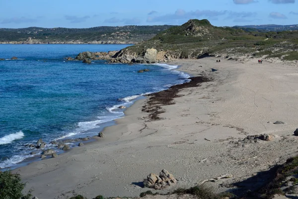 Blick Auf Den Strand Von Rena Matteu — Stockfoto