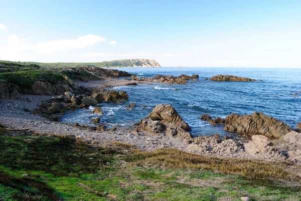 Cala Pischina sahili manzarası