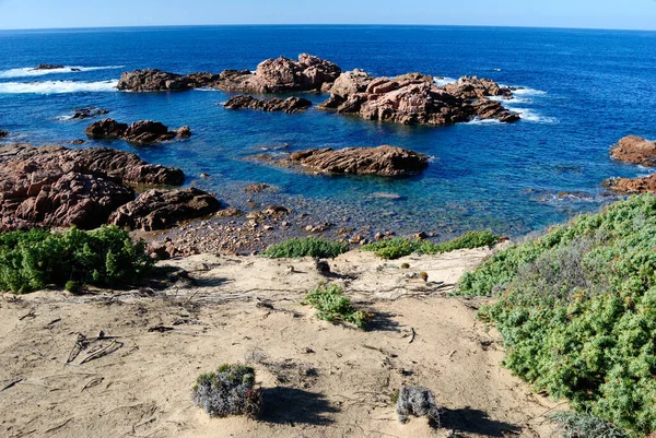 View Cala Sarraina Coast — Stock Photo, Image