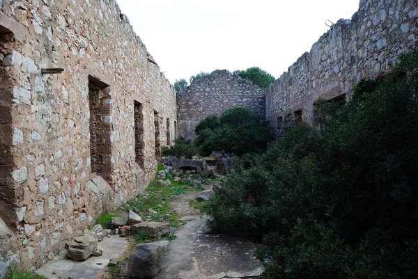 Edifícios Militares Abandonados Perto Monte Doglia — Fotografia de Stock