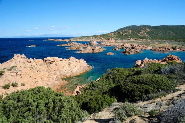 Vue Sur Côte Cala Sarraina — Photo