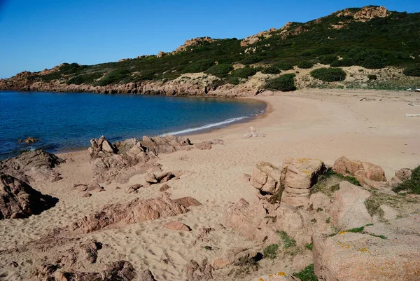 Cala Sarraina海滩景观 — 图库照片